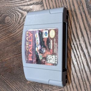 Top Gear Rally N64 Game / Authentic / Tested / Working